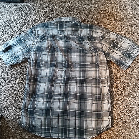 Carhartt Pearl Snap Relaxed Fit Button Down Shirt Men's Size Medium - Picture 2 of 5